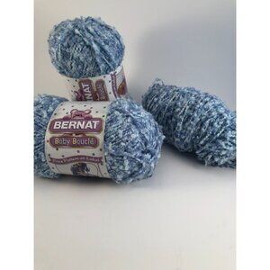 Bernat Baby Boucle Yarn Light Blue